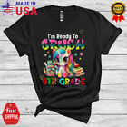 First Day Of School I'm Ready To Crush 5th Grade Unicorn Back To School T-Shirt