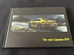 Porsche Cayman GT4 2016 folleto de tapa dura 981 GT-4 catálogo de ventas de Estados Unidos - Imagen 1 de 8