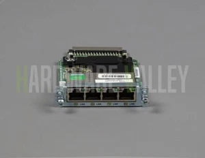 CISCO EHWIC-4ESG Four port 10/100/1000 Ethernet switch interface card - Imagen 1 de 1