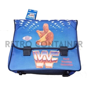WWF Hulk Hogan Cartella Anni 90 Zaino Scuola Zainetto Backpack WWE NUOVO Rif. M2 - Picture 1 of 3