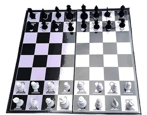 Executive Schach Hall Of Fame Familie Indoor Outdoor Urlaub Spaß Strategiespiel - Bild 1 von 1
