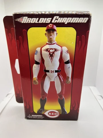 Aroldis Chapman Action Figure Cincinnati Reds SGA Yankees Giveaway Cover