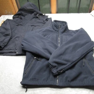 5.11 Tactical 5-in-1 Jacket Men XL Navy Removable Fleece Liner Quad Carry Parka - Picture 1 of 23