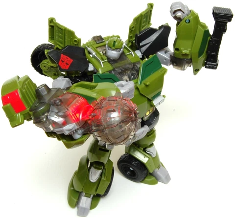 Transformers Prime BULKHEAD Complete Voyager Rid Cover
