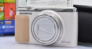Olympus Stylus SH-60 Digital Camera 16MP 24x Zoom Case Boxed Excellent Japan - Picture 1 of 5