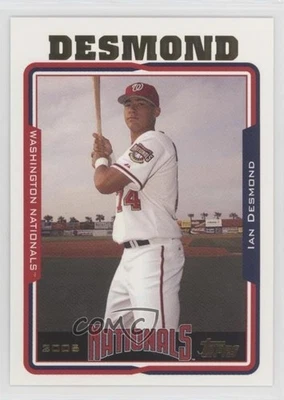 2005 Topps Washington Nationals Box Set Ian Desmond #44 - Image 1 of 2