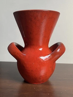 Rare vase en céramique signé Robert Picault à Vallauris - Photo 1/4