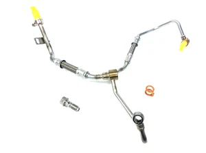 Genuine Jaguar F-Pace 2016+ 3.0 Litre Diesel Turbo Oil Feed Pipe JDE41247 - Picture 1 of 3
