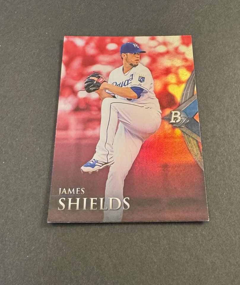 James Shields 2014 Bowman Platinum Ruby #27 Foto 1 de 1