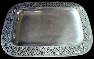 Wilton Armetale регги прямоугольный лоток алюминиевый сплав - 12 x 8 - неиспользованный - США - Изображение 1 из 4