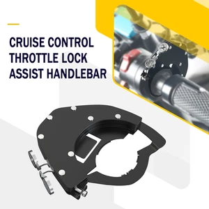 Motorcycle universal accessories throttle lock cruise control throttle black - Picture 1 of 8