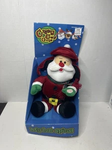 VIDEO NUEVO EN CAJA 8" Sombrero de Navidad Giratorio Papá Noel Animado Vacaciones Peluche Playtronix Nuevo de Lote Antiguo - Imagen 1 de 5