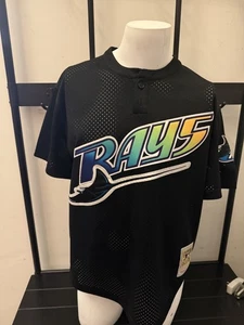 Wade Boggs 1998 Tampa Bay Rays MLB Mitchell & Ness Herren Authentic BP Trikot - Bild 1 von 2