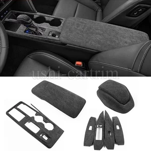 Cubierta del panel de cambio de marchas reposabrazos cubierta de caja moldura para Toyota Camry 2024-2025 negro - Imagen 1 de 20