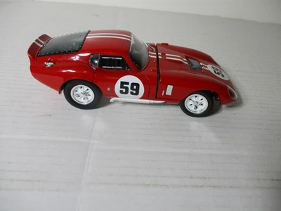 1/18 Scale 1965 Shelby Cobra Daytona Coupe #59 Model Road Signature Red - Image 1 of 4