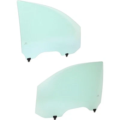 Juego de 2 gafas de puerta delanteras lado conductor y pasajero izquierda derecha para par TITAN Foto 1 de 4