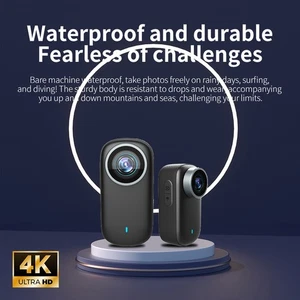 4K Thumb Action Camera WIFI Connectivity Magnetic Ball Head POV Body Worn C Kit - Picture 1 of 12