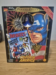 VTG 1998 ToyBiz Captain America Famous Cover Series Marvel Comics Action Figure - Picture 1 of 5
