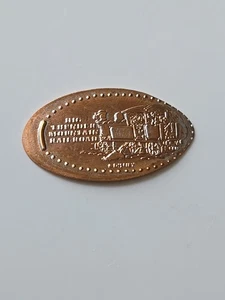 WDW Disney MK Big Thunder Mountain Tren Atracción Prensado Penny A - Imagen 1 de 2