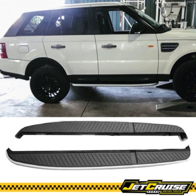 Fits 06-13 Land Rover Range Rover Sport Running Board OE Style Side Step Bar Set - Image 1 of 4