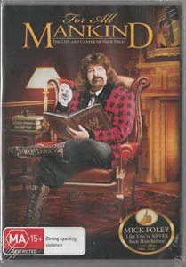 WWE - For All Mankind - Life & Career Of Mick Foley (DVD, 3-Disc Set) Region 4 - Bild 1 von 2
