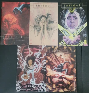 INFIDEL #1-5 (2018) IMAGE COMICS FULL COMPLETE SERIES! 1ST PRINTS! HORROR! - Picture 1 of 6