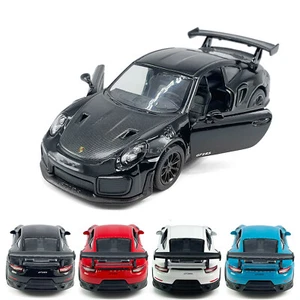 1:36 Porsche 911 GT2 RS Model Car Diecast Toy Cars Boys Toys for Kids Gifts - Picture 1 of 28
