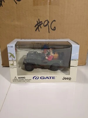 Laurel & Hardy in Jeep Adventures GATE 2001 Gateway Global 1:32 scale  - Image 1 of 4