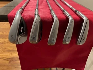 TaylorMade M6 irons 7-PW & SW Men’s Regular Flex Right hand, Steel KBS Max 85 Sh - Picture 1 of 9