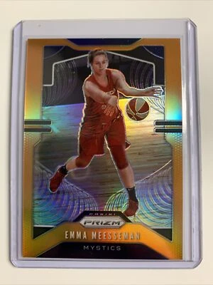 2020 Prizm WNBA - ORANGE 9/65 #26 Emma Meesseman MYSTICS - Image 1 of 2