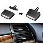 Black and Silver Car AC Air Conditioning Vent Outlet Clip for BMW X5 E70 X6 E71