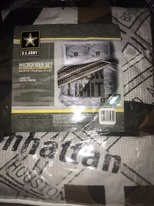 Comforter Bedding US ARMY MILITARY Microfiber reversible 3PC Digital Set78x90 - Picture 1 of 9