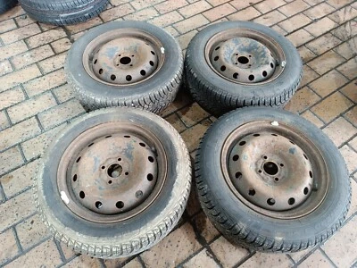 Renault Scenic I JA Winterräder Stahlfelgen 185/65R15 88T Neuwertiges Profil - Bild 1 von 4