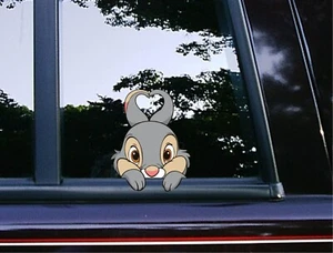 Thumper Peeker Vinyl Car Decals Bambi Movie Waterproof Classic Stickers - Picture 1 of 5