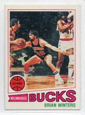 Brian Winters 1977-78 Topps #48 Milwaukee Bucks EX {0404