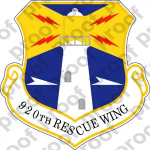 PEGATINA USAF 920th Rescue Wing - Imagen 1 de 1