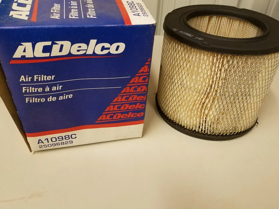 FILTRO DE AIRE AC Delco OEM 25096829 A1098C Equipo GM Original Nuevo de Lote Antiguo OEM  Foto 1 de 1