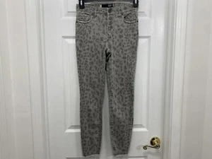 ✅KUT from the Kloth Jeans ✅Damen ✅00 Hose ✅Grau Leopard ✅Rohsaum ✅Knopfleiste - Bild 1 von 12