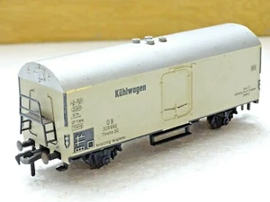 FLEISCHMANN ( 1467 ) WAGON FRIGORIFIQUE A ESSIEUX KUHLWAGEN DE LA DB HO - Picture 1 of 5
