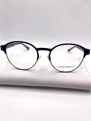 Новый Emporio Armani EA 1097 3003 53-19-145 синий полный ободок очки ОПРАВА 077 - Изображение 1 из 4