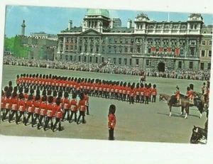 Horseguards Parade LONDON,trooping the colors, vintage real photo postcard - Picture 1 of 2