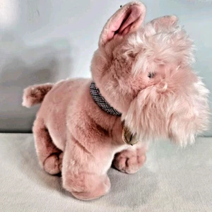 Gund Scotty Plüsch Scottish Terrier rosa Welpe Hund ~ Sinclair rosa Band Halsband - Bild 1 von 12