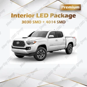 Super Bright White LED Lights Interior Package Kit for 2016 - 2023 Toyota Tacoma - Picture 1 of 12