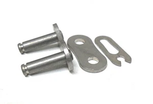 STAINLESS STEEL INDUSTRIAL CHAIN 40-1 CONNECTING / JOINING LINK- 1/2" PITCH - Bild 1 von 1