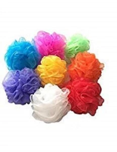 Mesh Loofah Sponges 8-Pack Small Loofahs for Kids Colorful Sponges Mesh Pouf ... - Picture 1 of 1