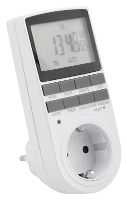 Digitale Zeitschaltuhr Steckdosen Timer Wochenzeitschaltuhr 24Std 10Prog. 3680W - Bild 1 von 4