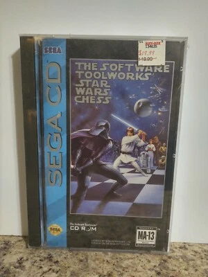 STAR WARS CHESS SEGA CD USA MEGA GAME BRAND NEW FACTORY SEALED - Image 1 of 4