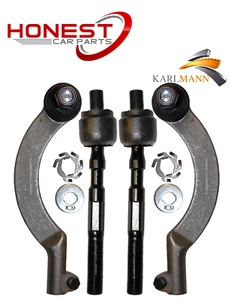 For VAUXHALL MOVANO 1998-2010 FRONT INNER & OUTER TRACK TIE ROD ENDS L&R 4 PIECE - Picture 1 of 7