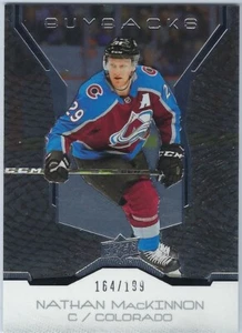 2019-20 Upper Deck Buybacks Nathan MacKinnon 164/199 #24 Colorado Avalanche - Picture 1 of 2
