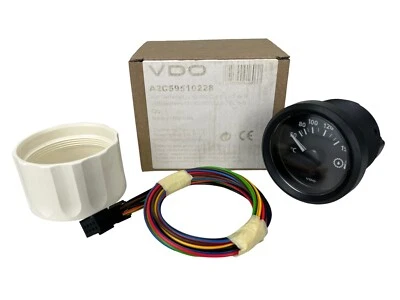 Strumento aggiuntivo VDO Viewline temperatura olio olio cambio Ø 52 mm 12V - Immagine 1 di 4